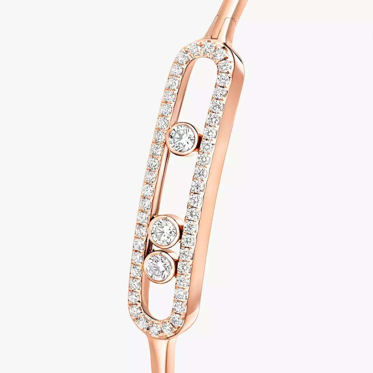 Move Pavé Diamantarmreif M - Signature Kinetic Brilliance - Moderner Pavé-Luxus