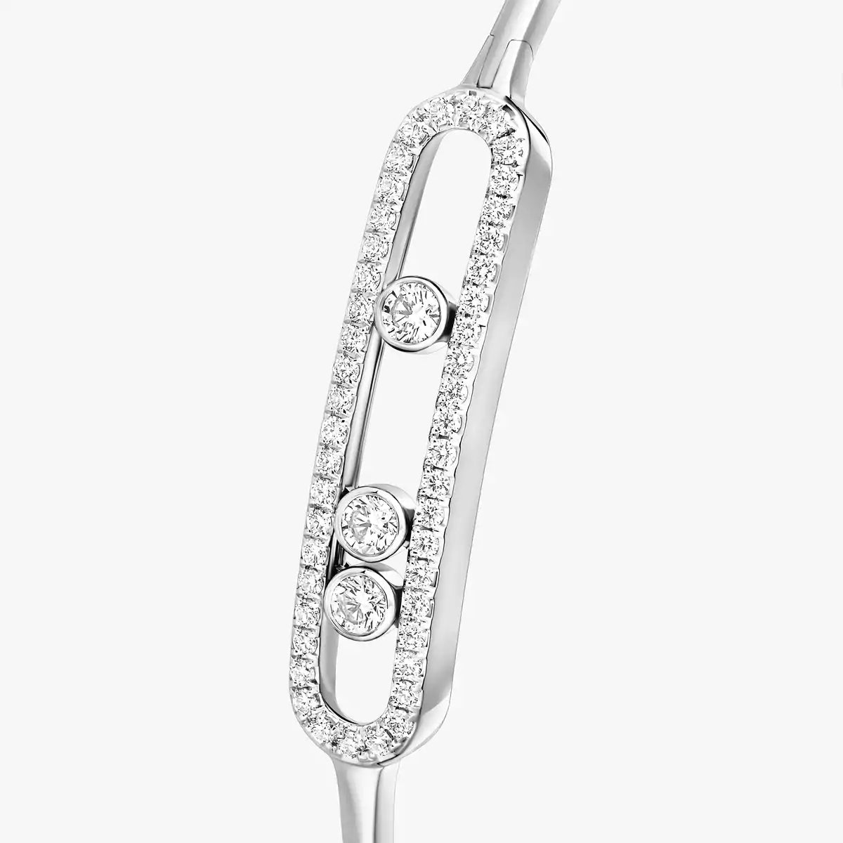 Move Pavé Diamantarmreif M - Signature Kinetic Brilliance - Moderner Pavé-Luxus