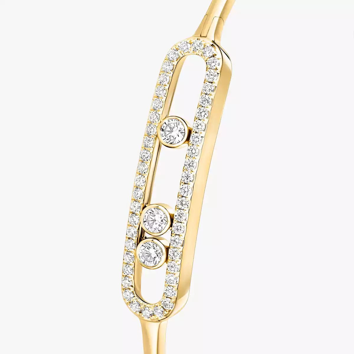 Move Pavé Diamantarmreif M - Signature Kinetic Brilliance - Moderner Pavé-Luxus