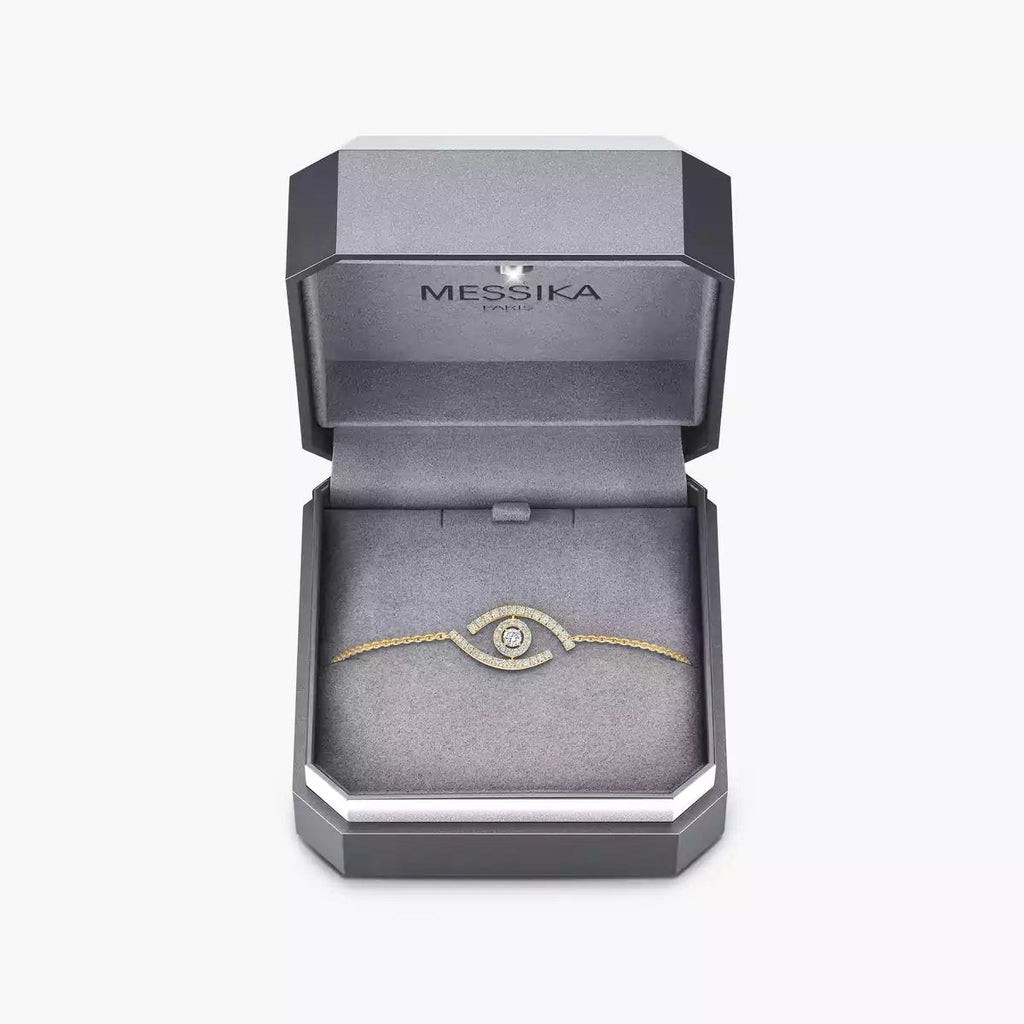 Lucky Eye Pavé-Set Diamond Bracelet
