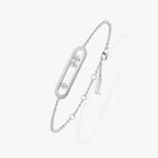 Move Classique Ciselé Armband – Kinetisches Drei-Bewegungen-Design – Texturierte Metallkunst