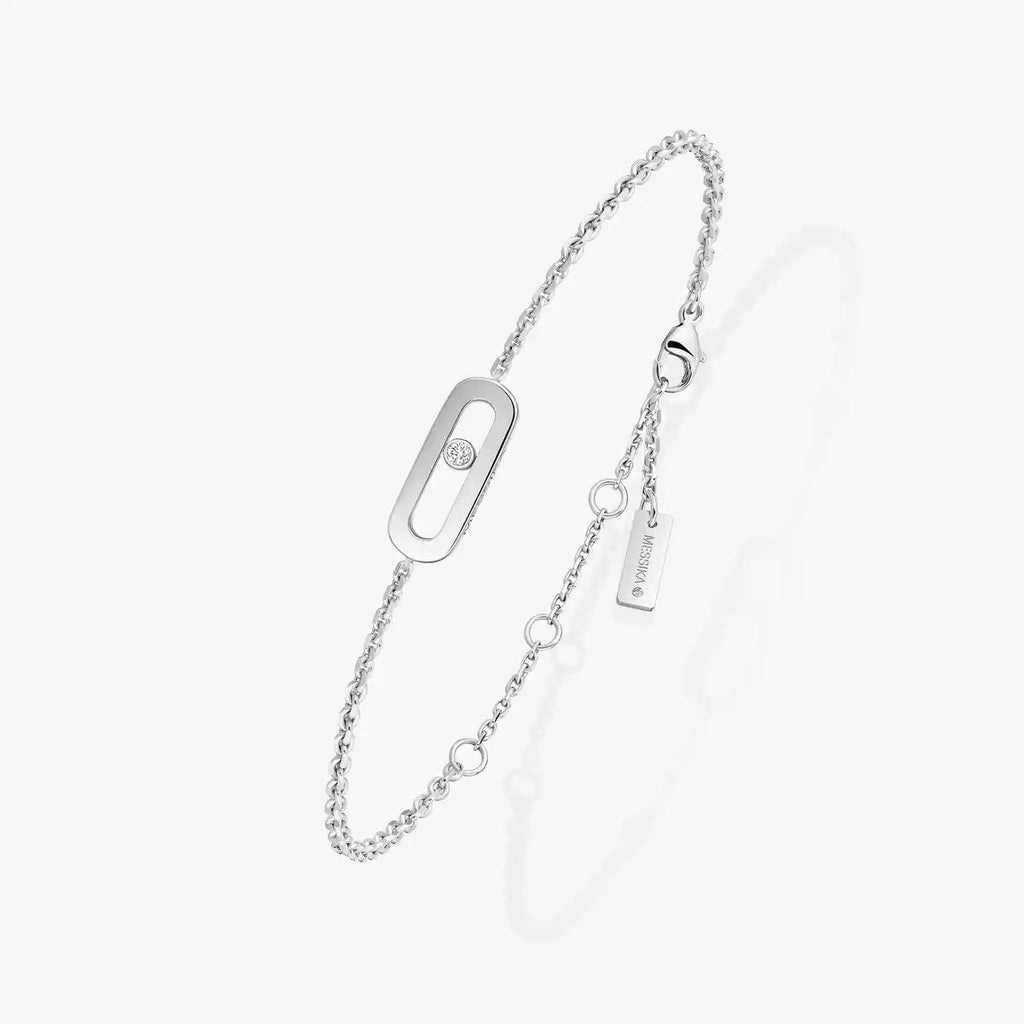 Move Uno Single Diamond Bracelet