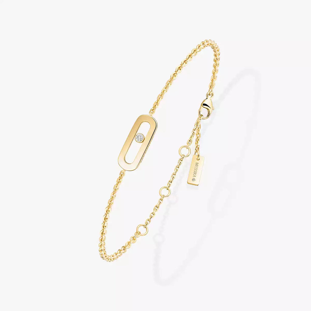 Move Uno Single Diamond Bracelet
