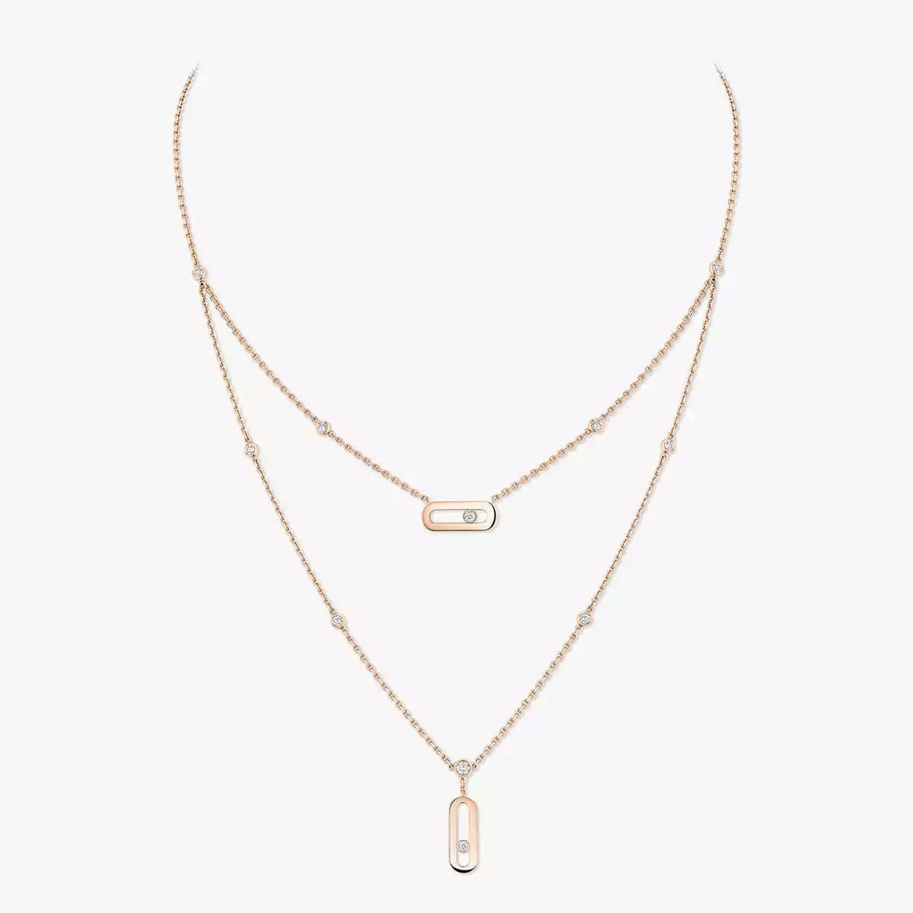 Move Uno Double-Pendant Necklace