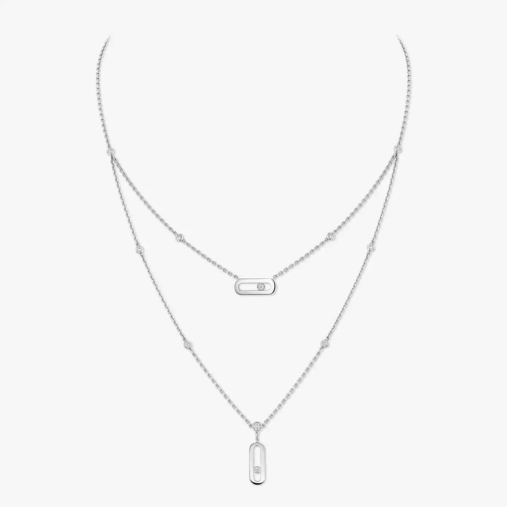 Move Uno Double-Pendant Necklace