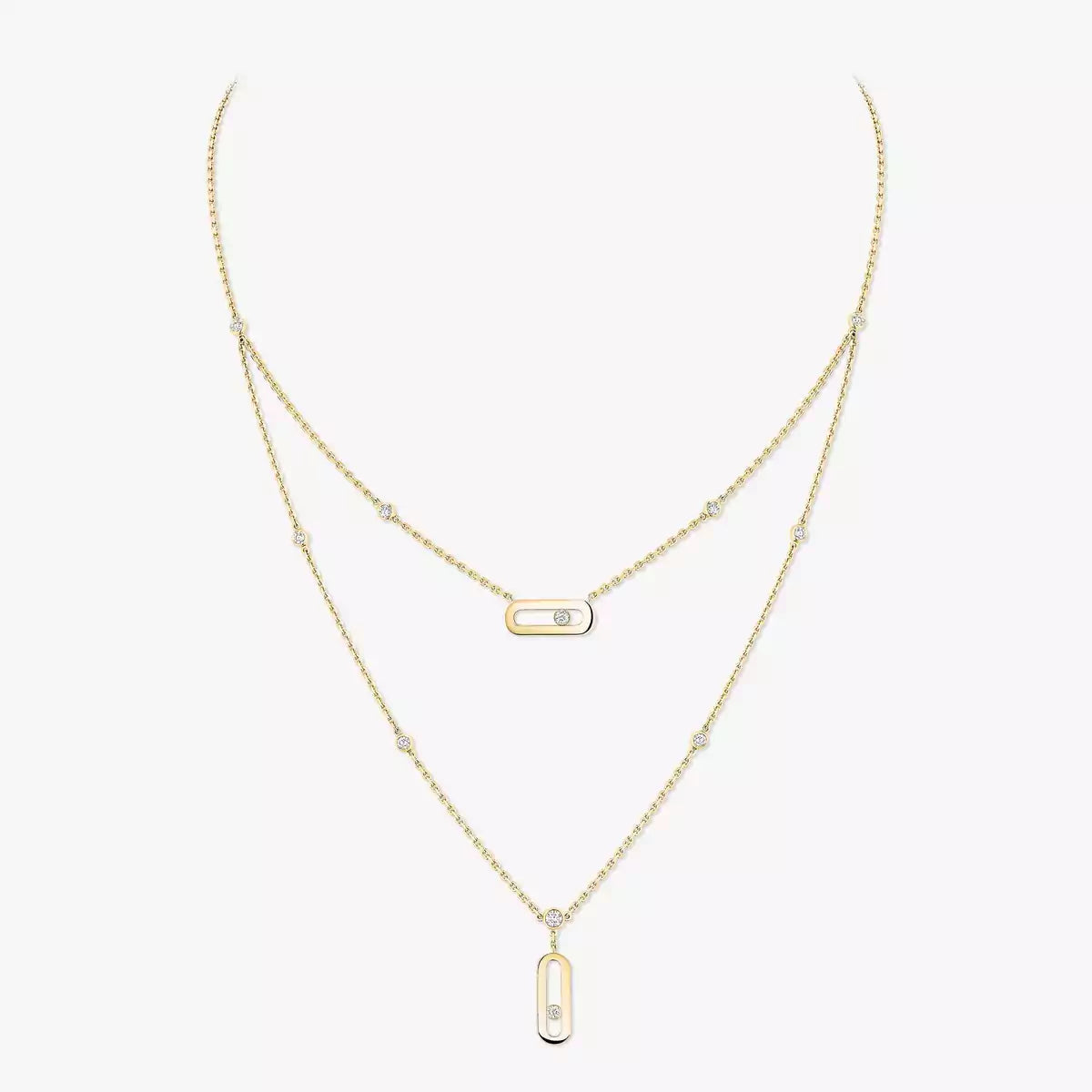 Move Uno Double-Pendant Necklace