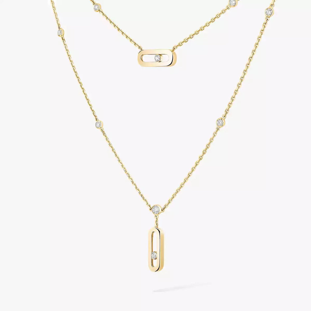 Move Uno Double-Pendant Necklace