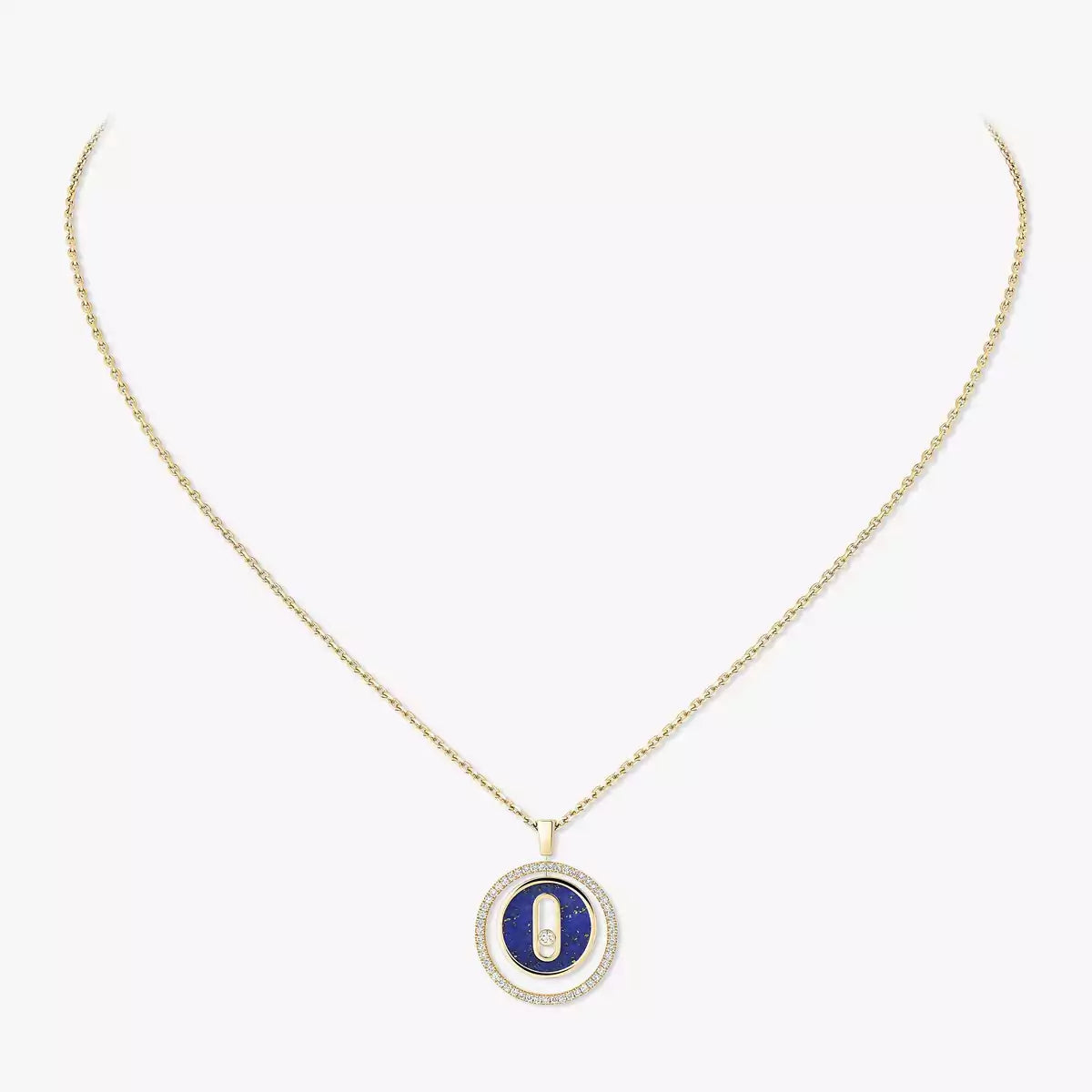 Lucky Move Diamond Necklace