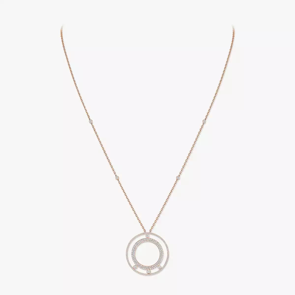 Romane Long Pavé Diamantkette
