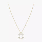 Move Romane Long Pavé Diamond Necklace