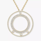 Move Romane Long Pavé Diamond Necklace