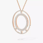 Move Romane Long Pavé Diamond Necklace