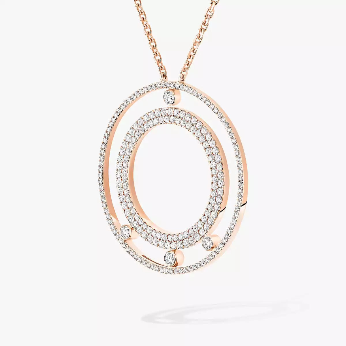 Romane Long Pavé Diamantkette