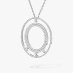 Move Romane Long Pavé Diamond Necklace
