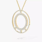 Move Romane Long Pavé Diamond Necklace