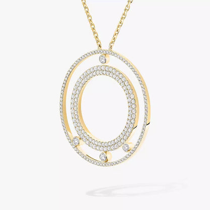 Romane Long Pavé Diamantkette