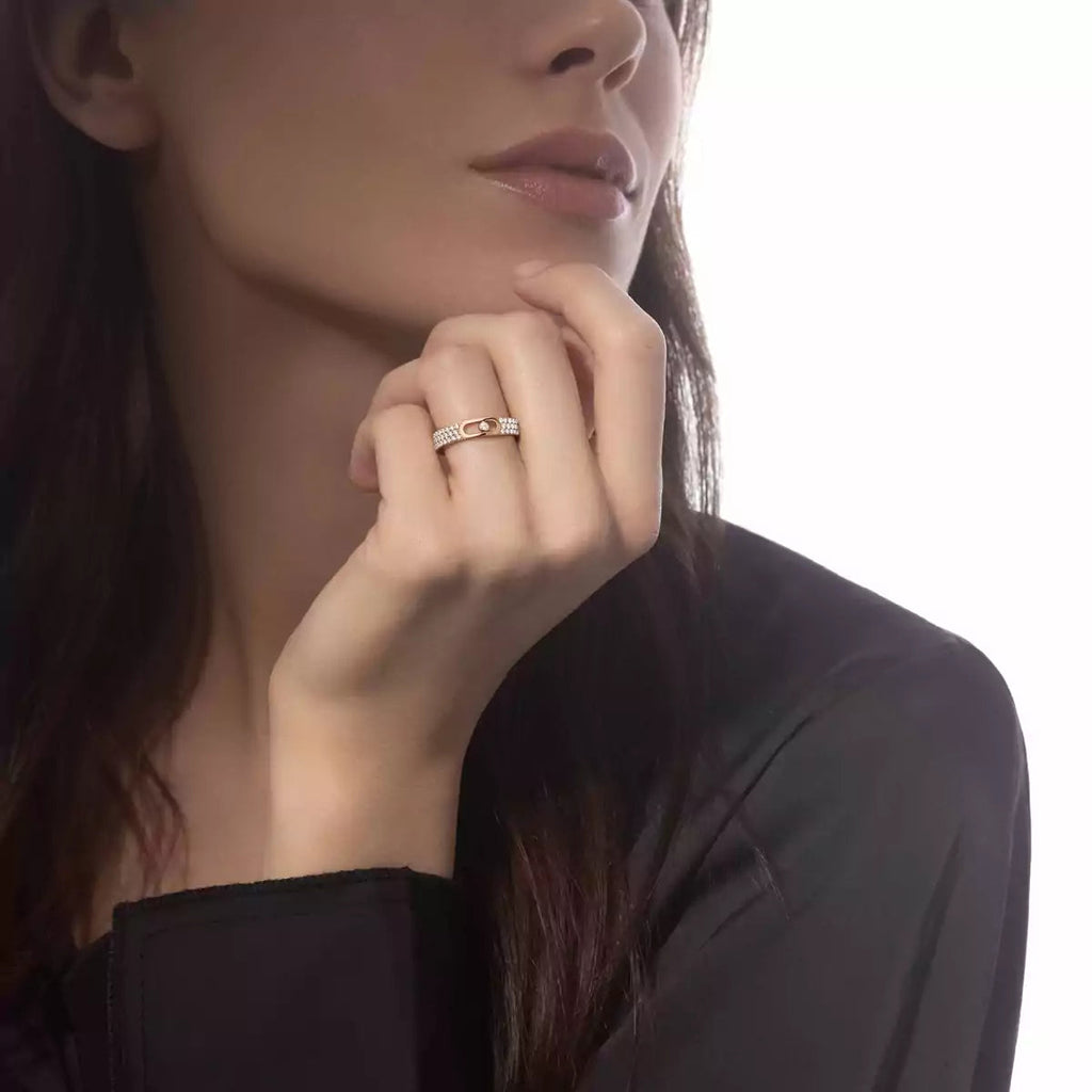 Move Joaillerie Pavé Diamond Wedding Ring