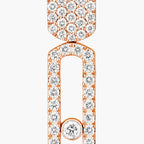 Imperial Move SM Diamantohrringe - Raffinierte kinetische Eleganz - Minimalistisches architektonisches Design