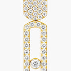 Imperial Move SM Diamantohrringe - Raffinierte kinetische Eleganz - Minimalistisches architektonisches Design