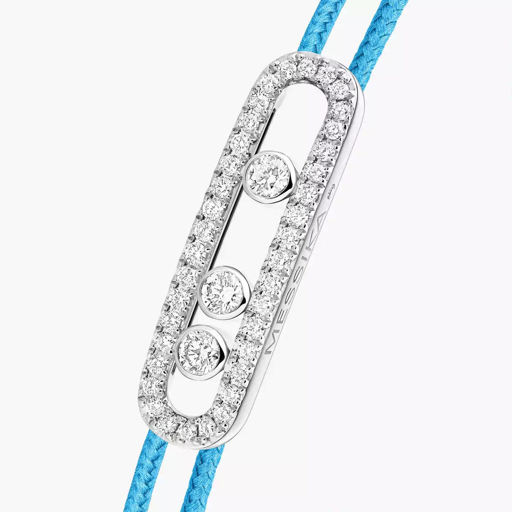 Care(s) Pavé Cord Armband – Wohltätiges, symbolisches Design – Verstellbares, stilvolles Accessoire