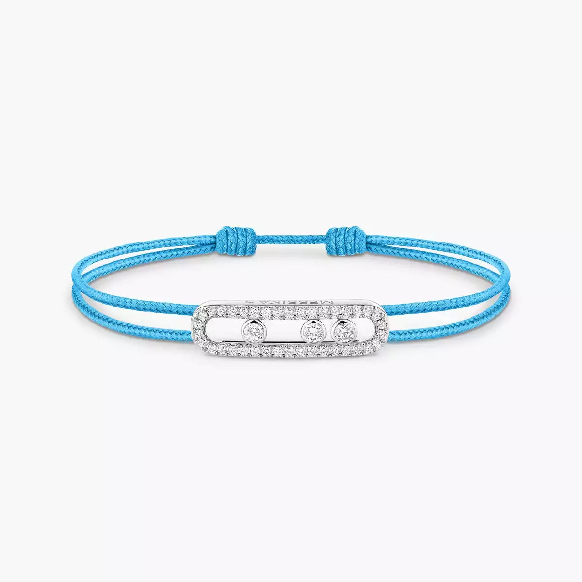 Care(s) Pavé Cord Armband – Wohltätiges, symbolisches Design – Verstellbares, stilvolles Accessoire