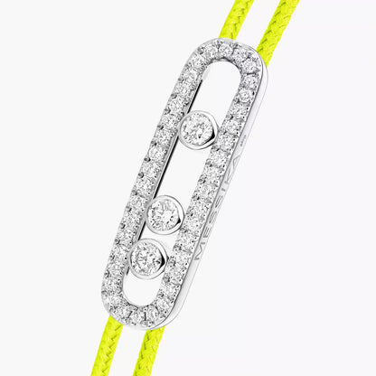Pavé-Kordelarmband Pflege