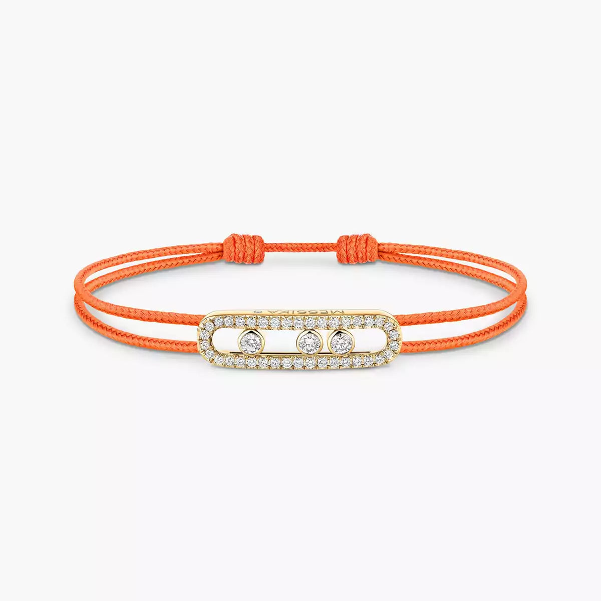 Care(s) Pavé Cord Armband – Wohltätiges, symbolisches Design – Verstellbares, stilvolles Accessoire