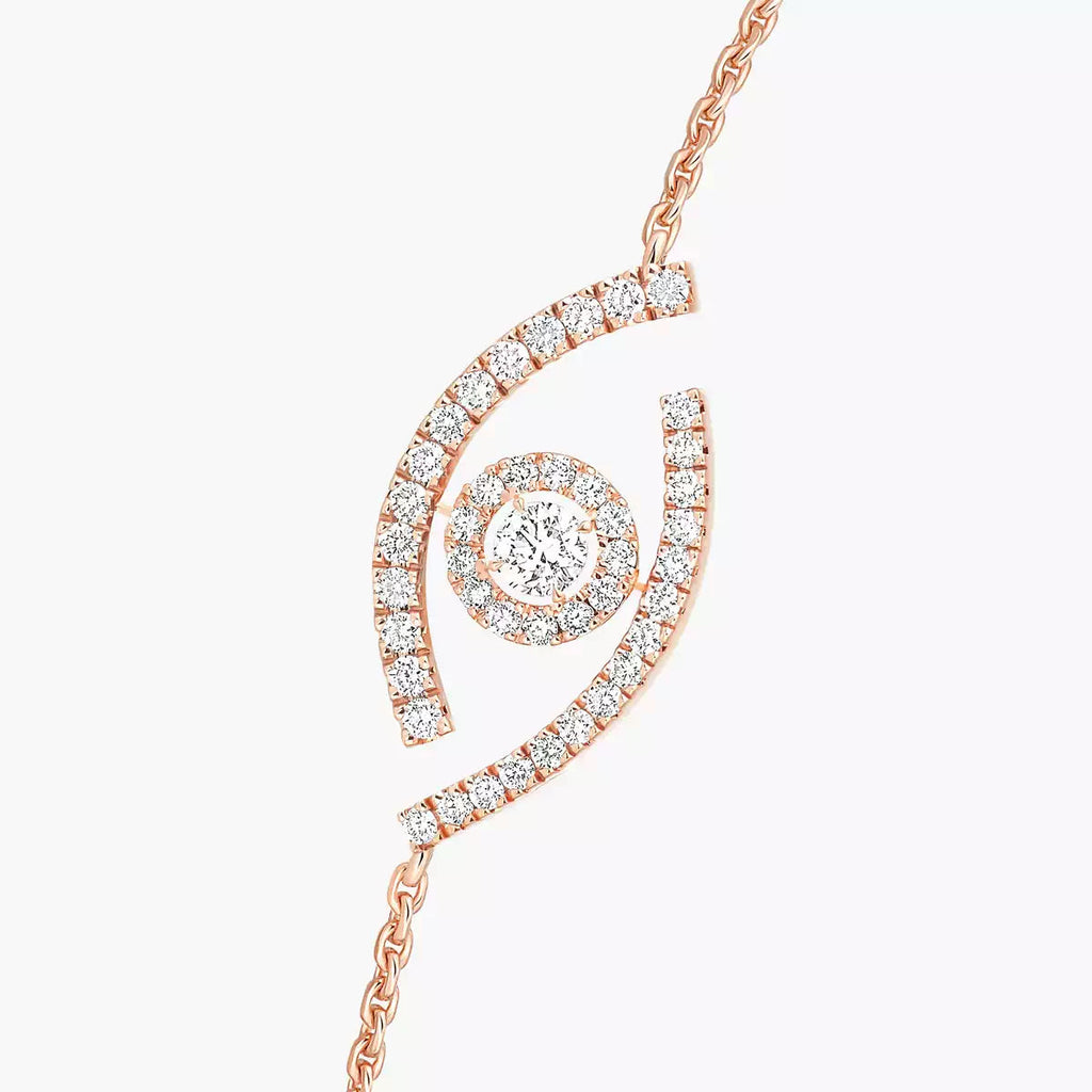Lucky Eye Pavé-Set Diamond Bracelet