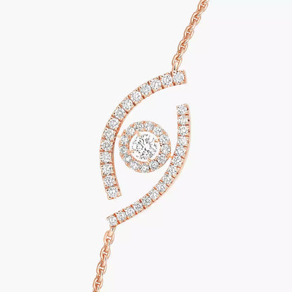 ラッキーアイ パヴェダイヤモンド ブレスレット