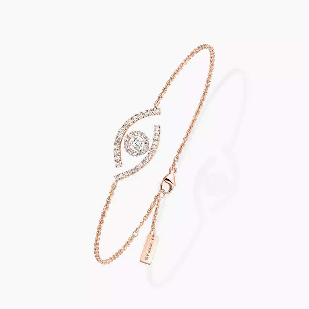 Lucky Eye Pavé-Set Diamond Bracelet