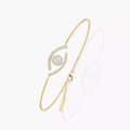 Lucky Eye Pavé-Set Diamond Bracelet