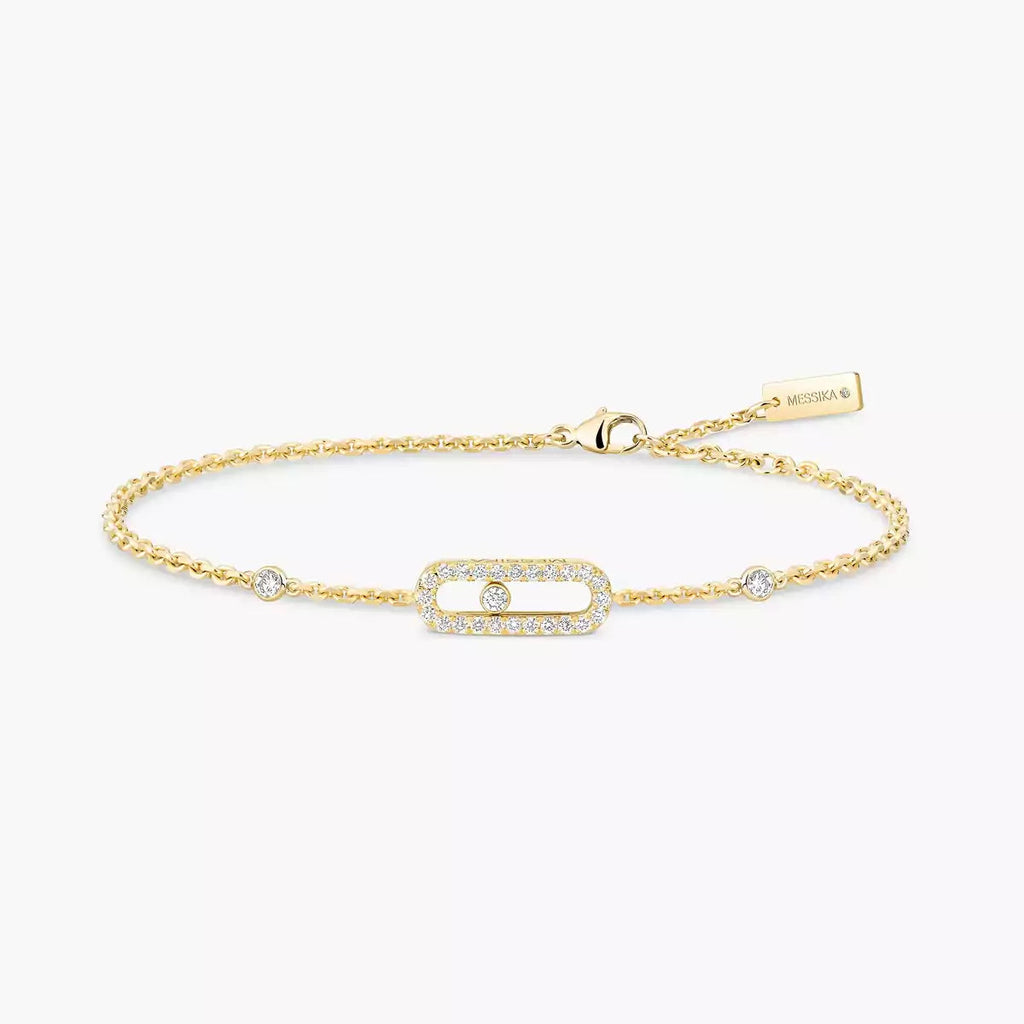 Move Uno Diamond Bracelet
