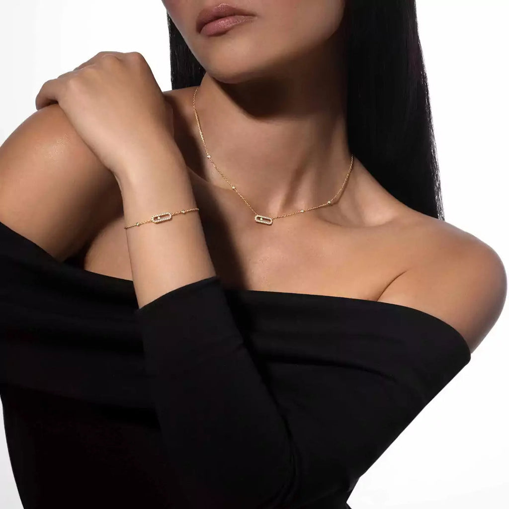 Move Uno Diamond Bracelet
