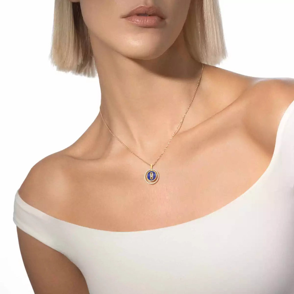 Lucky Move Diamond Necklace