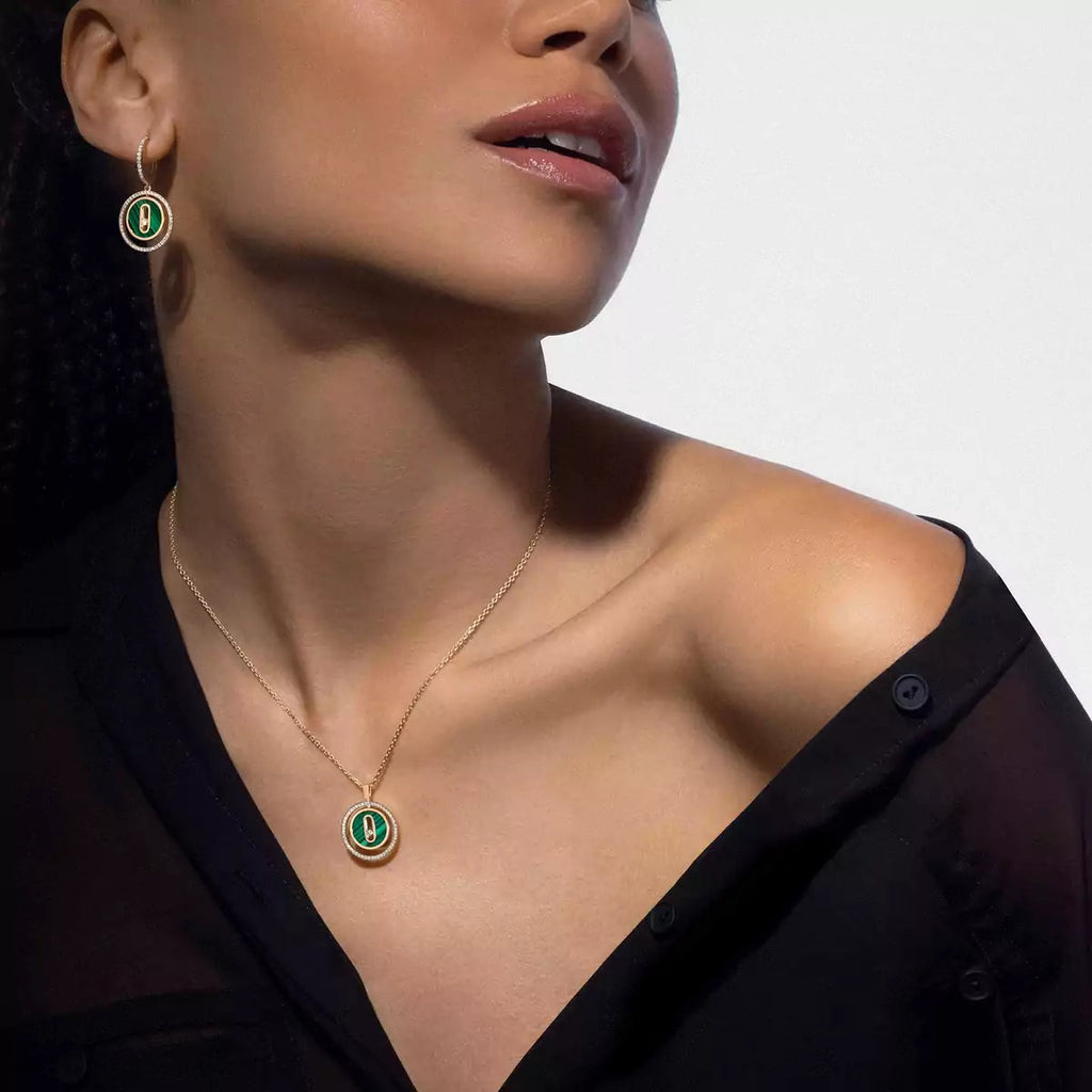 Lucky Move Diamond Necklace