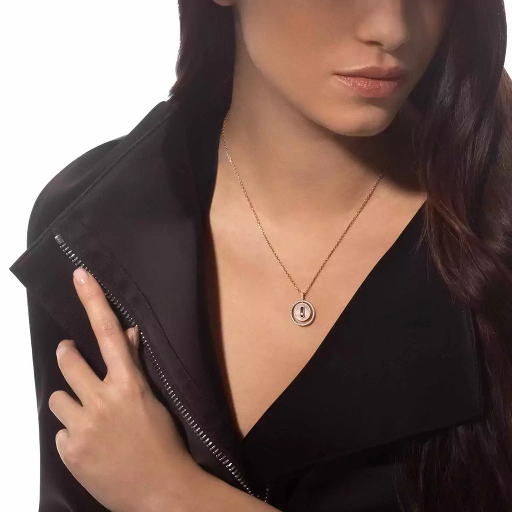 Lucky Move Diamond Necklace