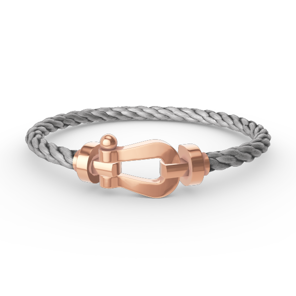 FORCE Großes Hufeisen-Armband - Roségold