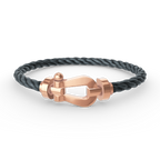 FORCE Großes Hufeisen-Armband - Roségold