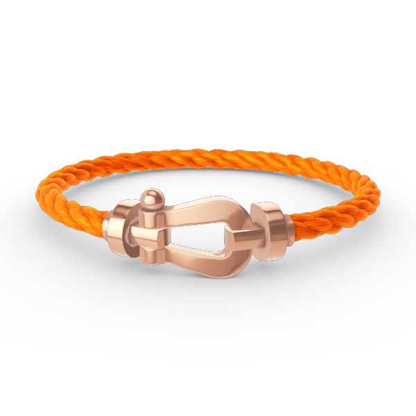 FORCE Großes Hufeisen-Armband - Roségold