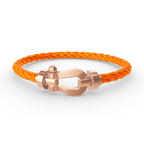 FORCE Großes Hufeisen-Armband - Roségold