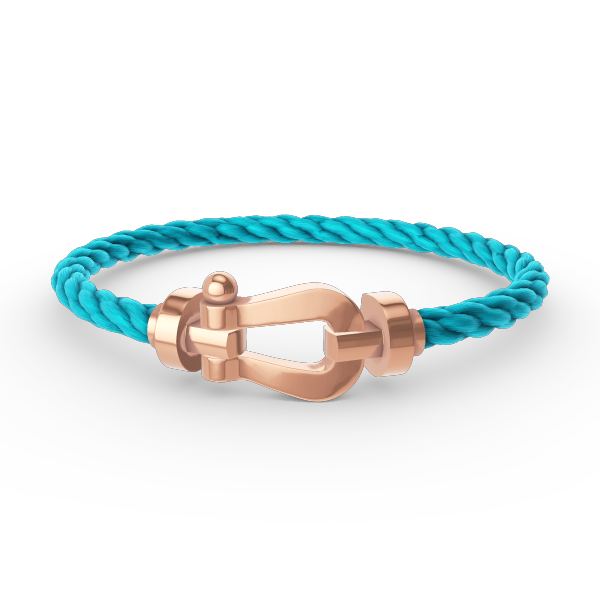 FORCE Großes Hufeisen-Armband - Roségold