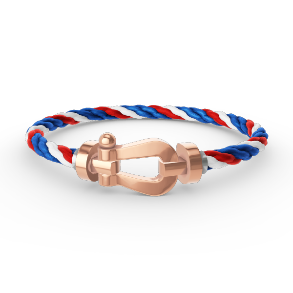 FORCE Großes Hufeisen-Armband - Roségold