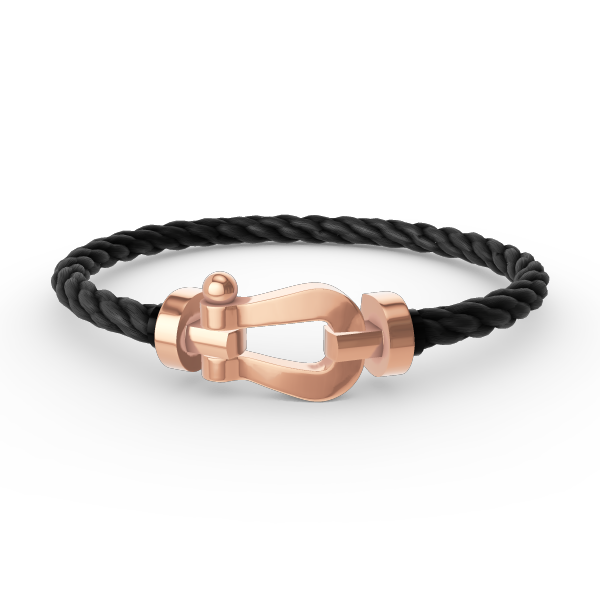FORCE Großes Hufeisen-Armband - Roségold