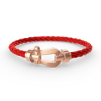 FORCE Großes Hufeisen-Armband - Roségold
