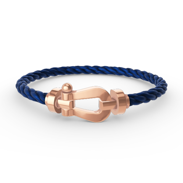 FORCE Großes Hufeisen-Armband - Roségold