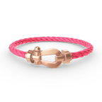 FORCE Großes Hufeisen-Armband - Roségold