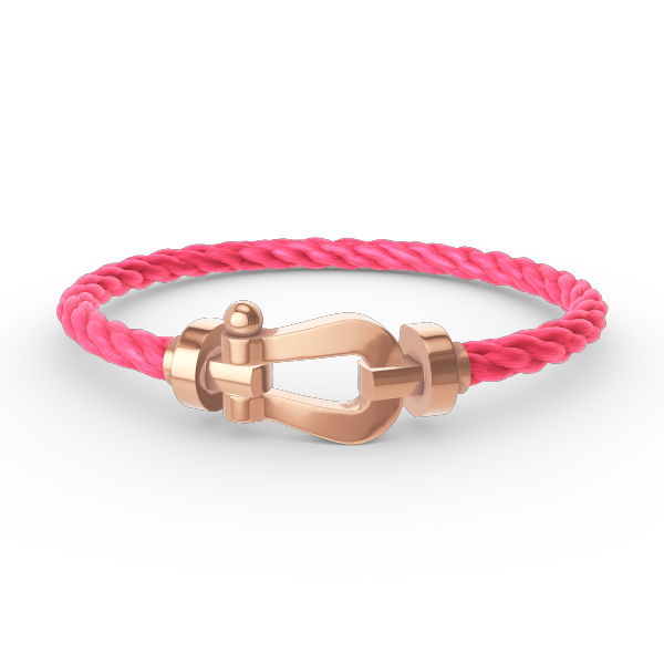 FORCE Großes Hufeisen-Armband - Roségold