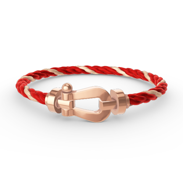 FORCE Großes Hufeisen-Armband - Roségold