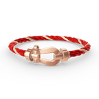 FORCE Großes Hufeisen-Armband - Roségold