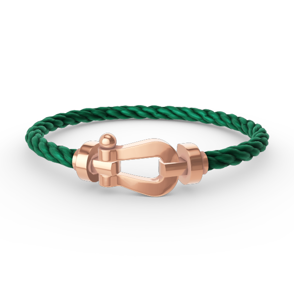 FORCE Großes Hufeisen-Armband - Roségold